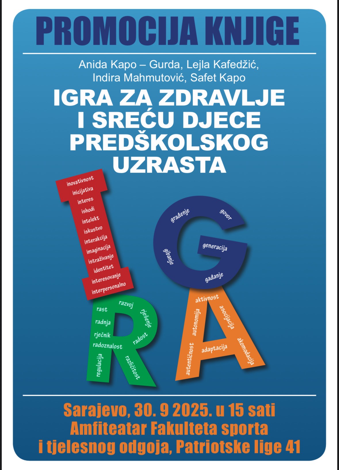 promocija igra za zdravlje